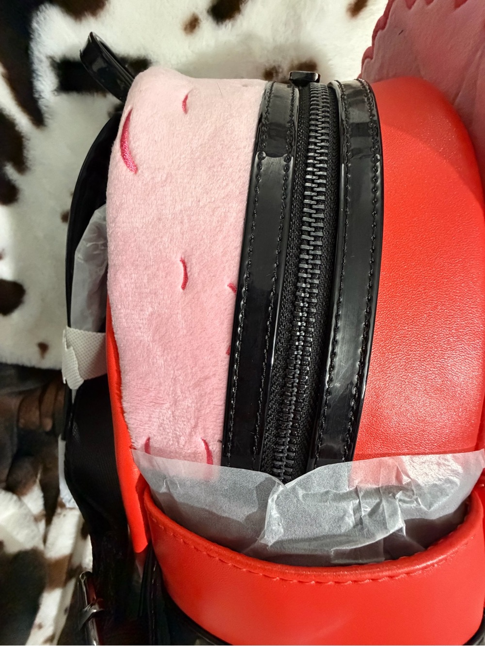 Loungefly Red & Black Powerpuff Girls Logo Bag - Picture 5 of 7